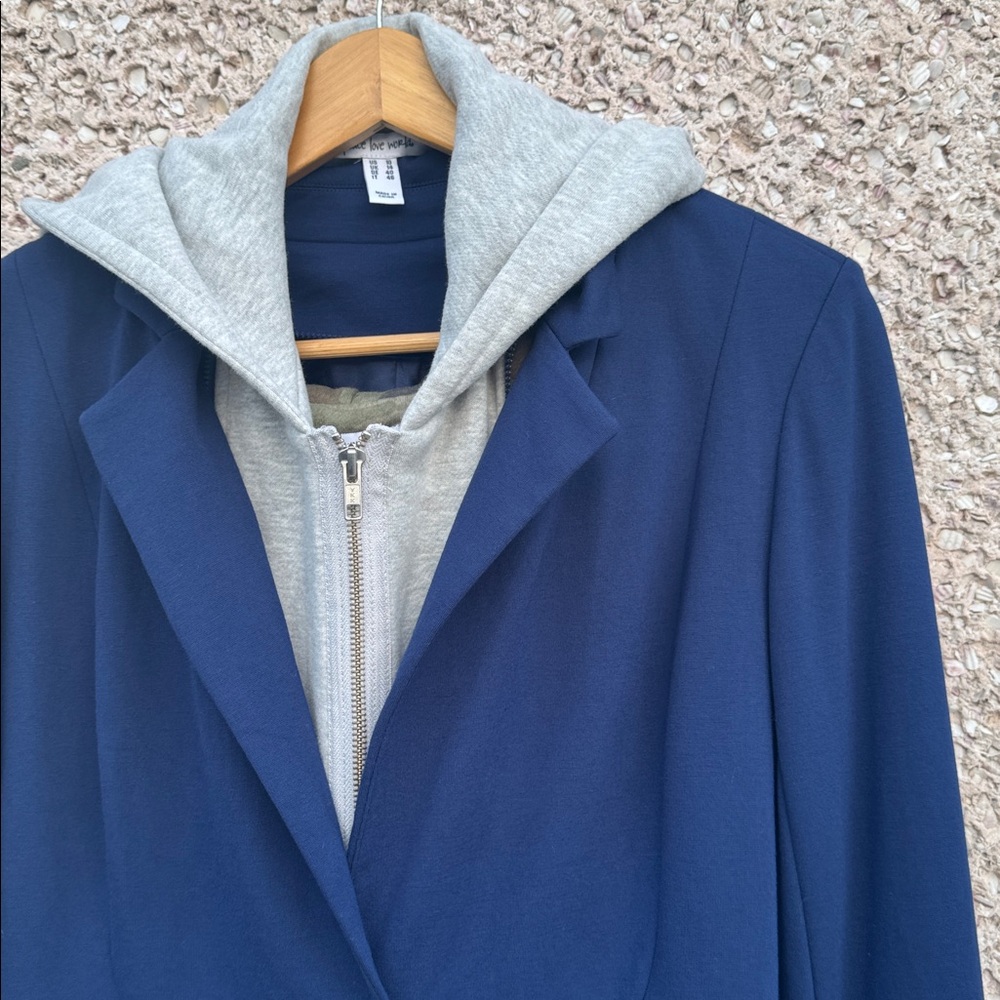 Peace Love World Ponte Blazer with Two Inserts - Picture 5 of 12